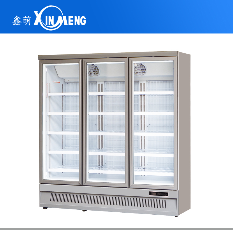 鑫萌冷链,商用立式风幕柜