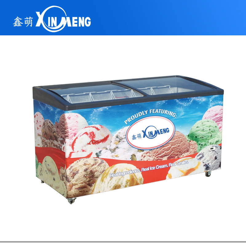 商用立式风幕柜