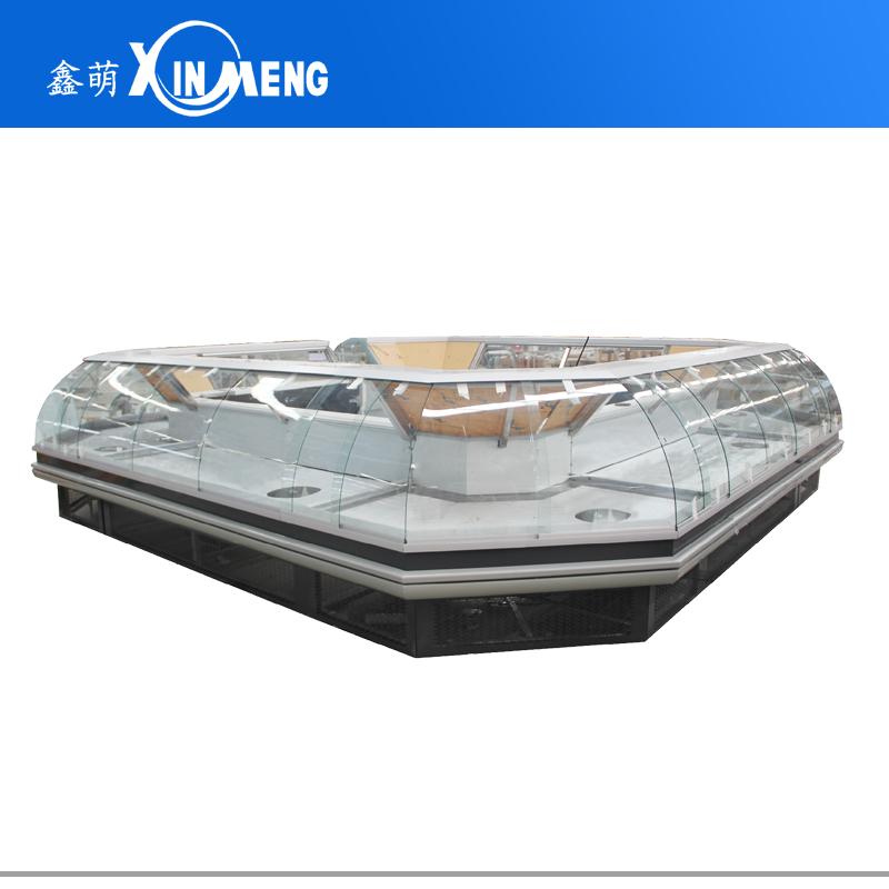 鑫萌冷链,商用立式风幕柜